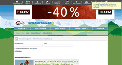 Desktop Screenshot of outdoorforum.cz